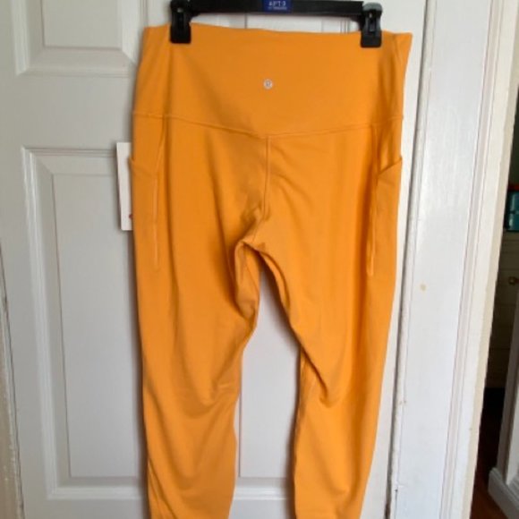 Lululemon Align Pant 25" with Pockets Mango Dream Size 14 - Picture 1 of 5